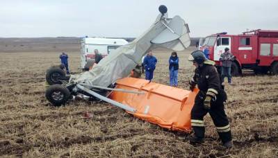 При падении самодельного самолета в Иркутской области погибли двое