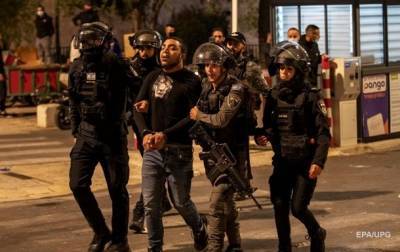 В Иерусалиме в столкновениях ранены десятки людей