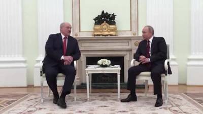 Путин и Лукашенко не обсуждали слияние России и Белоруссии