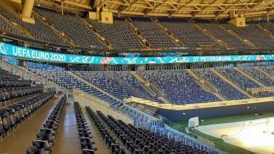 УЕФА подтвердил проведение семи матчей Евро-2020 на стадионе в Санкт-Петербурге