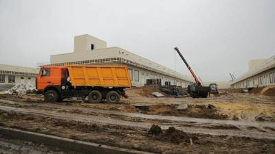 Инфекционную больницу в Ростове полгода строили без утвержденного проекта