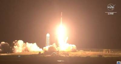 Третий пошел. SpaceX отправила четырех астронавтов на МКС (видео)