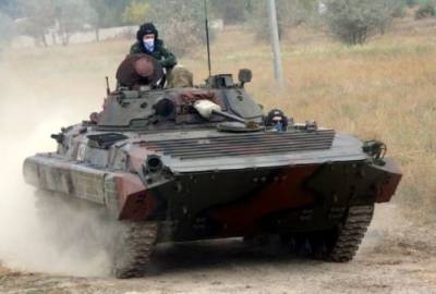 Украинская армия досрочно получила очередную партию боевых машин БМП-2. ФОТО