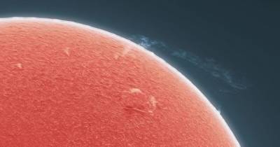 Фотограф из США сделал самый четкий снимок Солнца разрешением свыше 230 мегапикселей