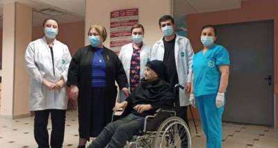 В Грузии 101-летняя пациентка вылечилась от коронавируса
