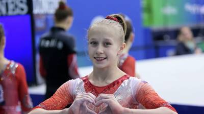 Листунова стала чемпионкой Европы по спортивной гимнастике в многоборье
