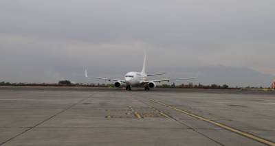 Оказавшийся в Иране самолет Fly Armenia Airways летит в Армению