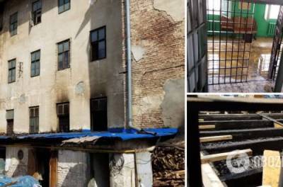 Во Львове пожар повредил уникальный музей «Тюрьма на Лонцкого»