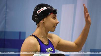 Алина Змушко стала чемпионкой Беларуси по плаванию на дистанции 100 м брассом с рекордом страны