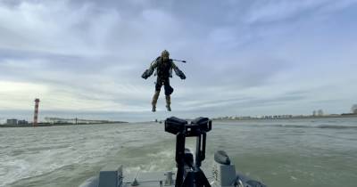 "Как у Железного человека": спецназ Нидерландов использовал "джет-паки" для учений (видео)