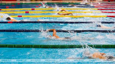 Пловчихи из Брестской области выиграли эстафету 4х200 м вольным стилем на чемпионате Беларуси