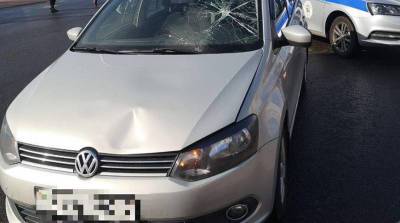 Легковушка сбила женщину на переходе в Минске