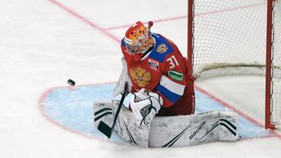 Российские хоккеисты победили команду Белоруссии в контрольном матче