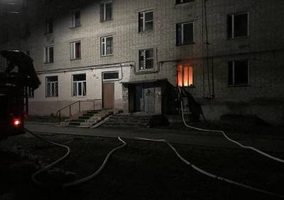 В Шиловском районе загорелось общежитие
