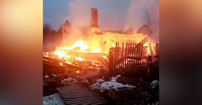 Четверо маленьких детей погибли при пожаре в частном доме в Пермском крае