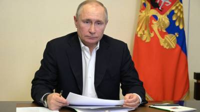 Путин принял пакет мер противодействия недружественным странам