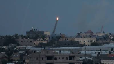 Израиль заявил о запуске трёх ракет из сектора Газа