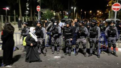 В Иерусалиме произошли столкновения между полицией и палестинскими радикалами