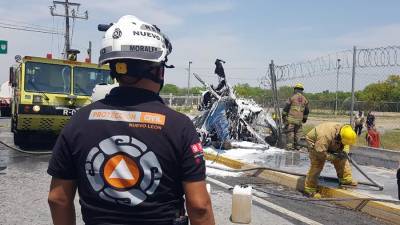 Вертолет разбился на северо-востоке Мексики