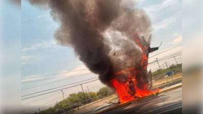 Пилот погиб при крушении вертолета в Мексике