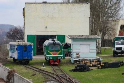 Детская железная дорога в Донецке начнет работу в мае