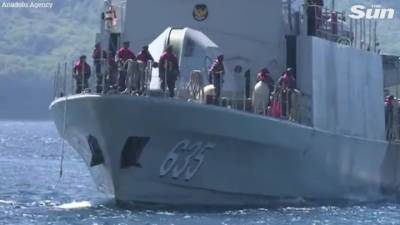 Новости на "России 24". Штаб ВМС Индонезии: на пропавшей субмарине закончился запас кислорода