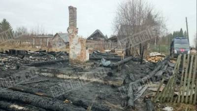 Четверо детей сгорели заживо под Пермью — видео с места трагедии
