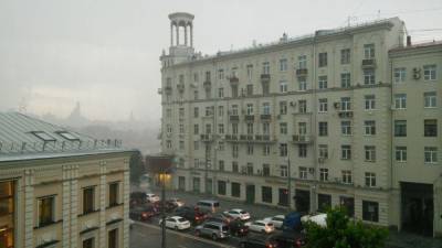 Количество осадков за апрель в Москве может войти в число рекордных