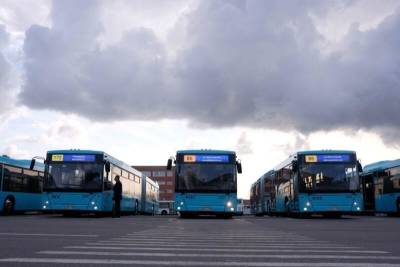 До конца весны 2022 года в Петербурге появятся почти три тысячи новых автобусов