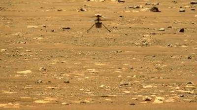 Вертолет Ingenuity выполнил второй полет над поверхностью Марса