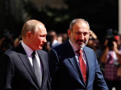 Премьер Армении позвонил Владимиру Путину