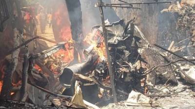 В Зимбабве разбился военный вертолет, есть погибшие