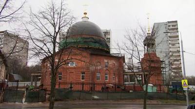 В Москве возводят храм в честь Живоначальной Троицы