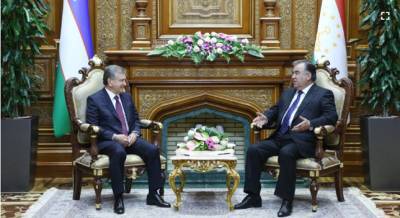 В июне ожидается визит президента Мирзияева в Таджикистан