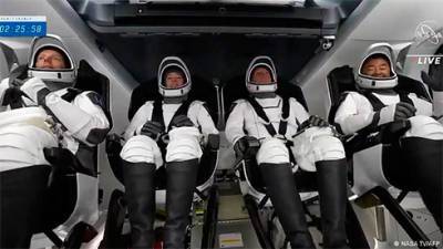 Илон Маск - Шейн Кимбро - Корабль SpaceX с четырьмя астронавтами на борту стартовал к МКС - bin.ua - шт.Флорида