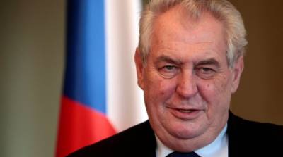 Президент Чехии выступит с чрезвычайным обращением к народу 25 апреля