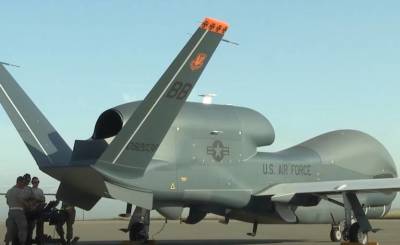 Американский беспилотник RQ-4A Global Hawk потерял связь рядом с российской границей
