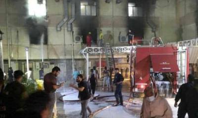 У багдадській COVID-лікарні сталася пожежа, загинули щонайменше 27 осіб