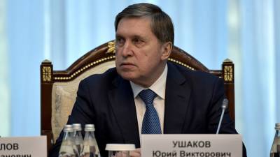 Ушаков допустил проведение встречи президентов РФ и США в июне