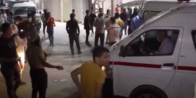 Во время пожара в больнице Ибн Аль-Хатиба в Багдаде погибли 82 человека - видео - ТЕЛЕГРАФ