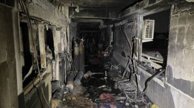 Возросло количество жертв пожара в COVID-больнице в Багдаде