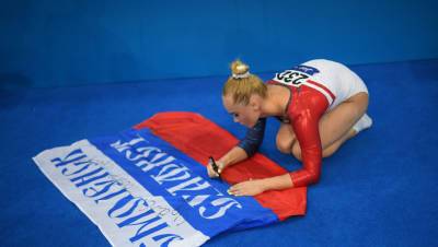 Гимнастка Мельникова завоевала вторую медаль на чемпионате Европы
