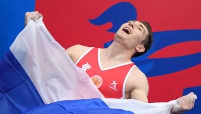 Гимнаст Белявский выиграл золото на чемпионате Европы