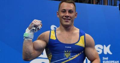 Второе "золото" подряд: украинский гимнаст выиграл чемпионат Европы (видео)