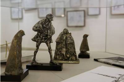 Выставка графики и скульптуры открылась в Пушкинском заповеднике