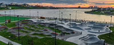 После штормового предупреждения в Казани закрыли экстрим-парк «Урам»