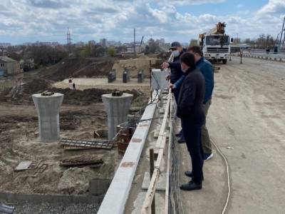 Власти Ростова-на-Дону рассказали о ходе работ на мосту на Малиновского