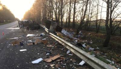 В Винницкой области произошло смертельное ДТП грузовиков