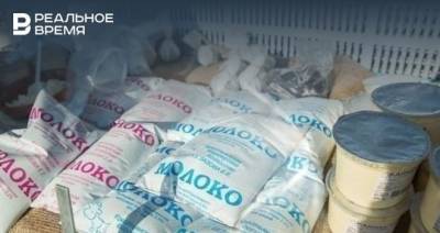 В Татарстане за первый квартал произвели 349 тыс. тонн молока