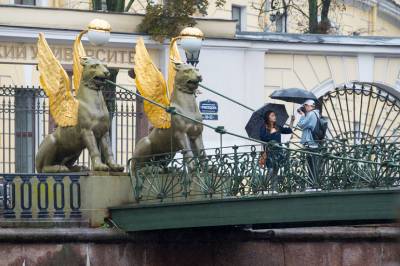 Петербуржцев ожидает дождливый понедельник